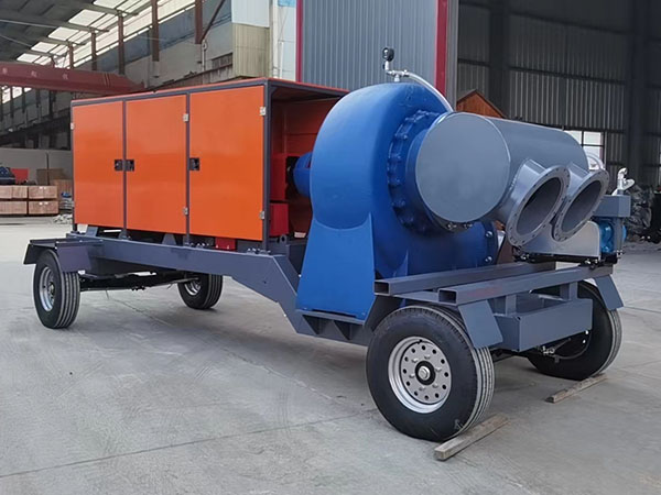 大流量防汛排澇移動(dòng)泵車(chē)
